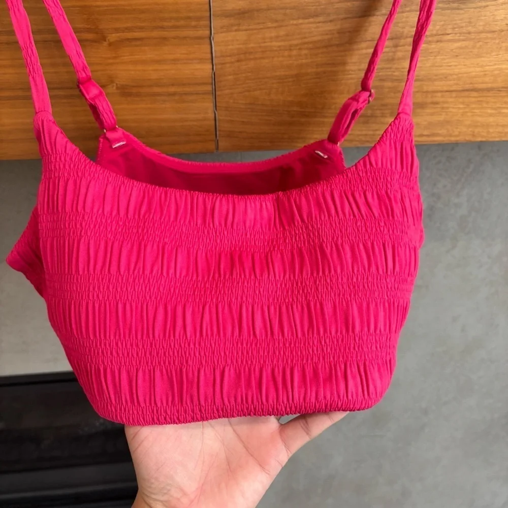 NWT Andie The Maui Bikini Top & The High Rise Bikini Bottom, Size L